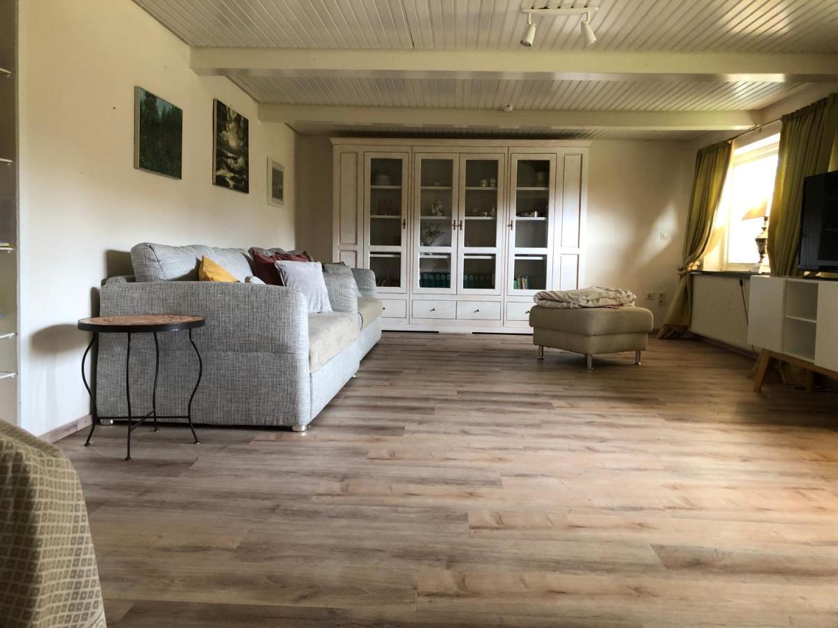 Grosszuegiges Reetdachhaus An Der Nordsee Langenhorn 외부 사진
